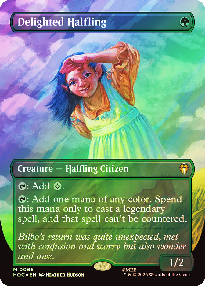 Delighted Halfling | The Hobbit Commander | Star City Games