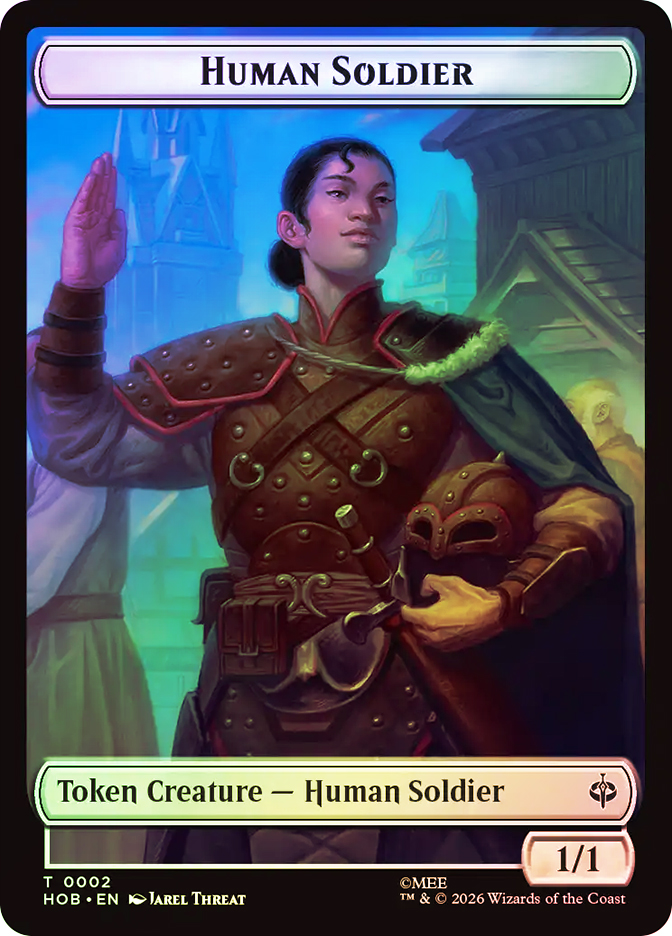 Human Soldier Token} // {Treasure Token} | The Hobbit | Star City