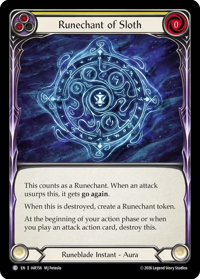 Runechant of Sloth | Usurp the Shadow Throne | Star City Games