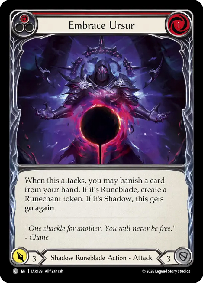 Embrace Ursur (Red) | Usurp the Shadow Throne | Star City Games