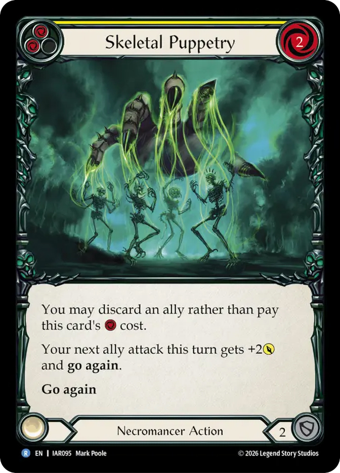 Skeletal Puppetry (Yellow) | Usurp the Shadow Throne | Star City Games