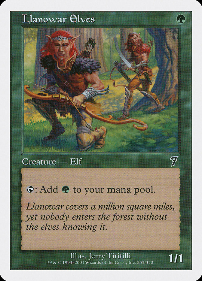 Llanowar Elves | 7th Edition | Star City Games