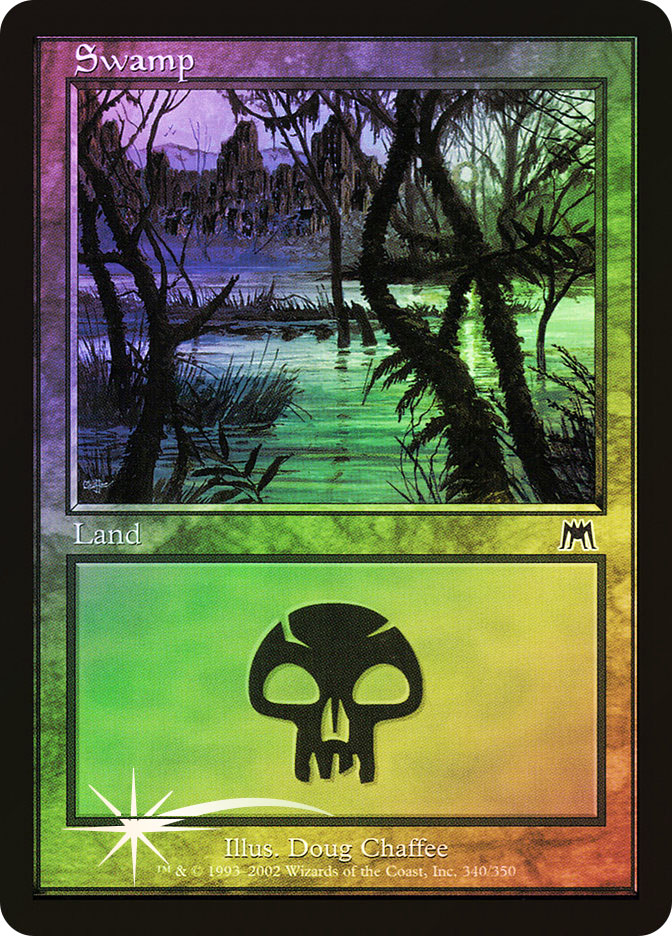 MTG SLP 0033 沼 / Swamp Foil Magic Con C Swamp Promo - Secret Lair Showdown (SLP) #33 - MagicCon 2025