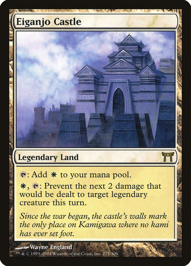 MTG 永岩城/Eiganjo Castle CHK 日本語 foil EiganjoCastle__20314.