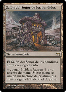 Hall of the Bandit Lord | Champions of Kamigawa - Spanish | Star