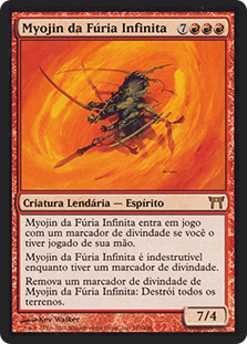 Myojin of Infinite Rage | Champions of Kamigawa - Portuguese