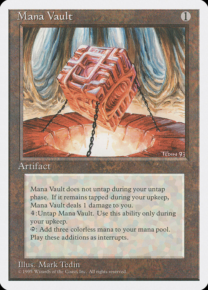 Mana Vault | 4th Edition - Alternate | Star City Games