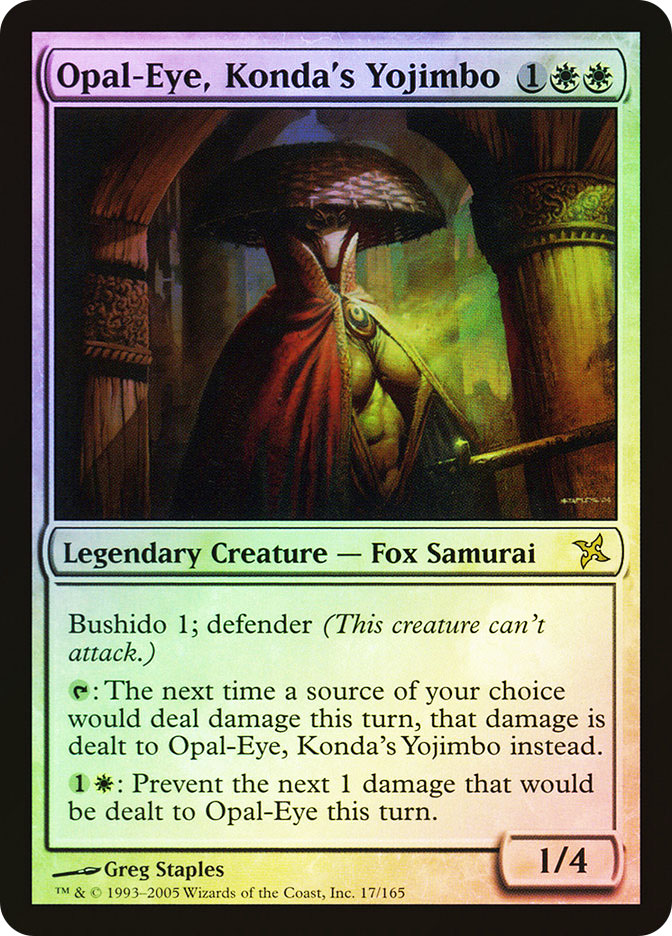 Opal-Eye, Konda's Yojimbo | Betrayers of Kamigawa | Star City Games