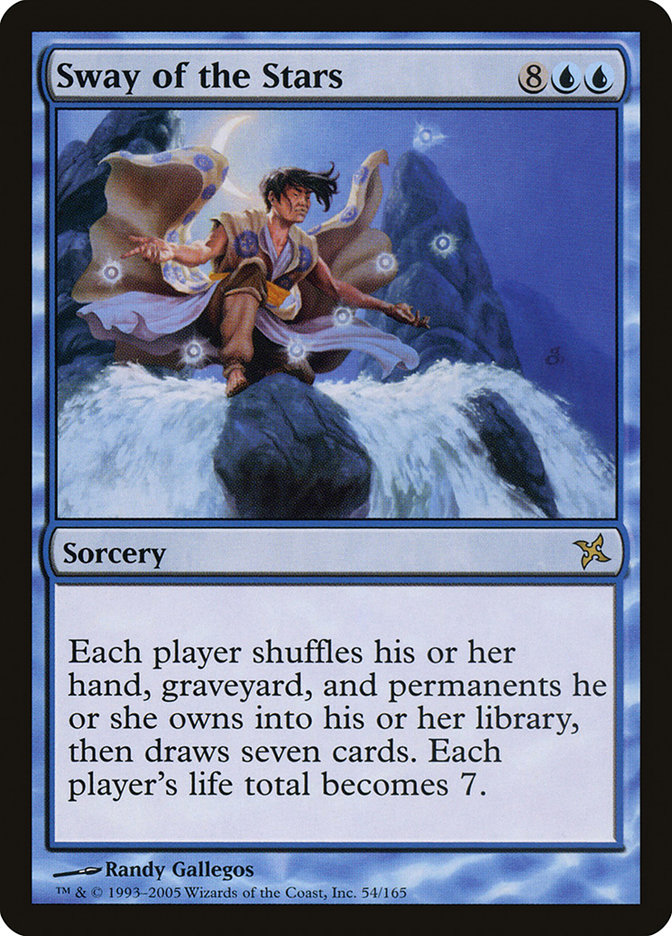 星の揺らぎ　foil MTG Sway of the Stars | Betrayers of Kamigawa | Star City Games