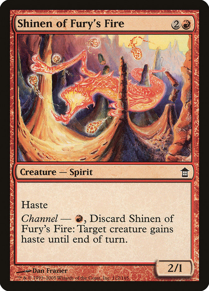 Shinen of Fury's Fire | Saviors of Kamigawa | Star City Games