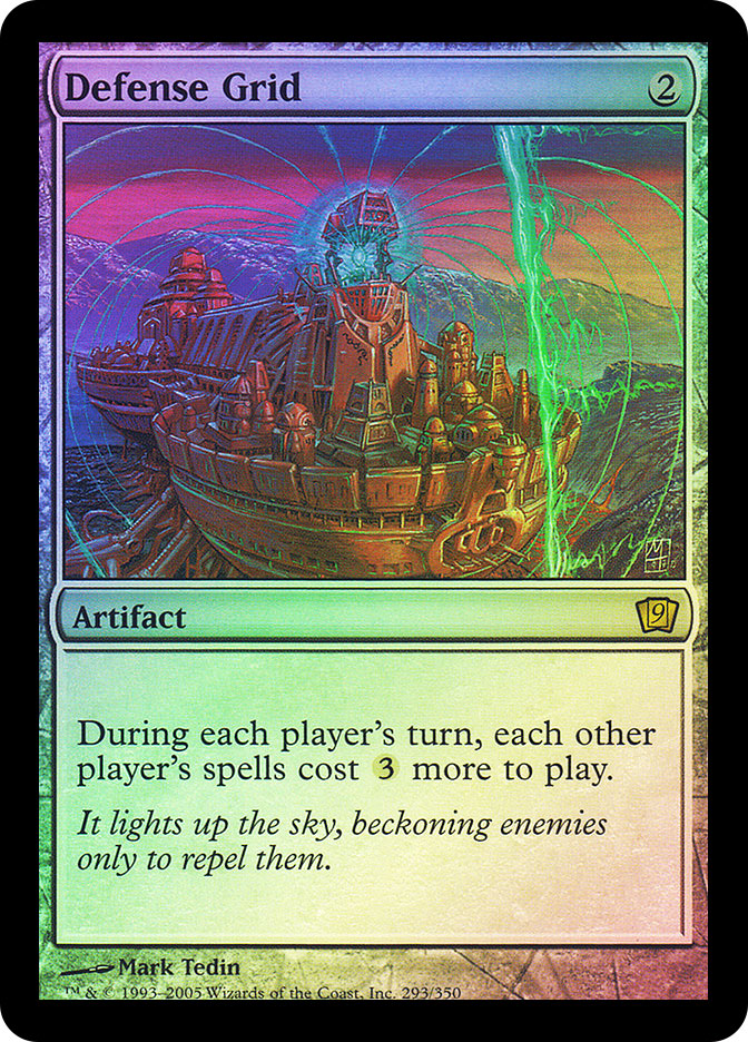 MTG　防御の光網/Defense Grid　ダブルレインボウ 174/500 防御の光網/Defense Grid》[9ED] 茶R | 日本最大級 MTG通販