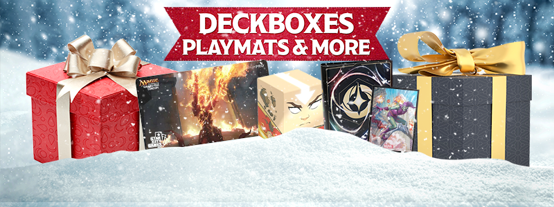 Deckboxes, Playmats, & More