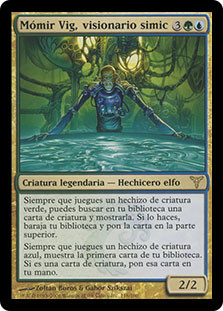 mtg arena momir card list Momir Vig, Simic Visionary | Dissension - Spanish