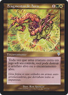 MTG オーラの破片/Aura Shards [INV] 金U（英）×4枚 Aura Shards | Invasion - Japanese | Star City Games