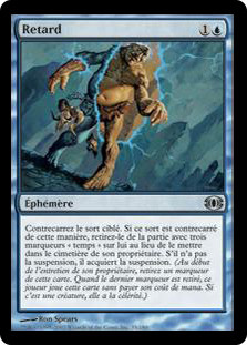 french delay mtg card Magic: the Gathering - TSR] Delay (with new art)
