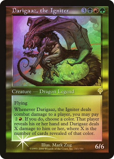 マジック：ザ・ギャザリング MTG Darigaaz the Igniter foil 英)【Foil】点火するものデアリガズ / Darigaaz, the Igniter