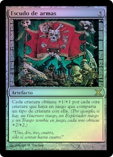 cards that roll dice mtg Coat of Arms [316] [Tenth Edition] [Foil]  Face to Face Games