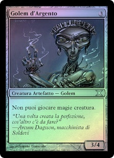 Steel Golem | 10th Edition - Italian | Star City Games Steel Golem | 10th Edition - Italian | Star City Games