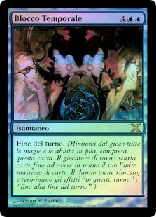 Magic: The Gathering – Time Stop (Blocco Temporale) – Tenth Edition – Carta Rara