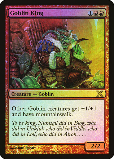 Goblin King | 10th Edition | Star City Games