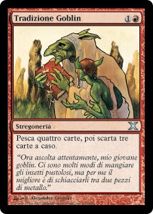 ゴブリンの知識/Goblin Lore 10ED日本語foil2枚セット Goblin Lore | 10th Edition - Italian | Star City Games