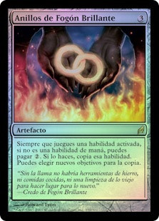 Magic: The Gathering - Carta Singola Rings Of Brighthearth | Anelli Dell'Allegro Focolare | Set Lorwyn (LRW) - Rara