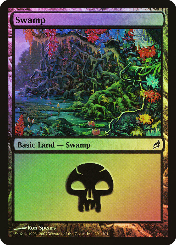 MTG FOIL Swamp - Lorwyn #291 | eBay