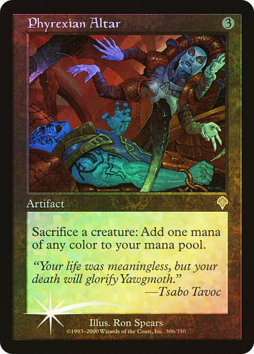Phyrexian Altar マジック：ザ・ギャザリング Phyrexian Altar (Borderless) | Double Masters 2022