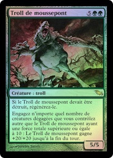 Mossbridge Troll | Shadowmoor - French | Star City Games Mossbridge Troll | Shadowmoor - French | Star City Games