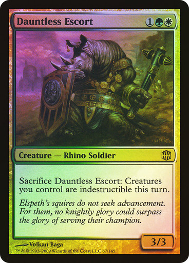 Magic The Gathering Escort – Scorta Intrepida – Alara Reborn