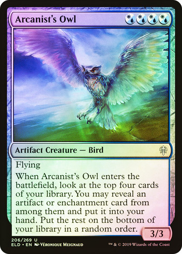 Arcanist's Owl | Throne of Eldraine | Star City Games