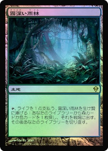 霧深い雨林　Misty Rainforest 4枚セット ミントモール / MINT GAMES MTG(東日本橋) / 【SPG】【JPN】《霧深い