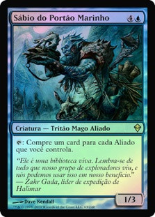 Sea Gate Loremaster | Zendikar - Portuguese | Star City Games