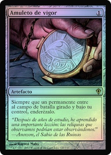 Amulet of Vigor | Worldwake - Spanish | Star City Games