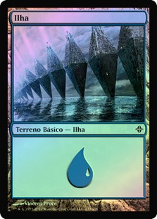 Island (#233) | Rise of the Eldrazi - Portuguese | Star City Games