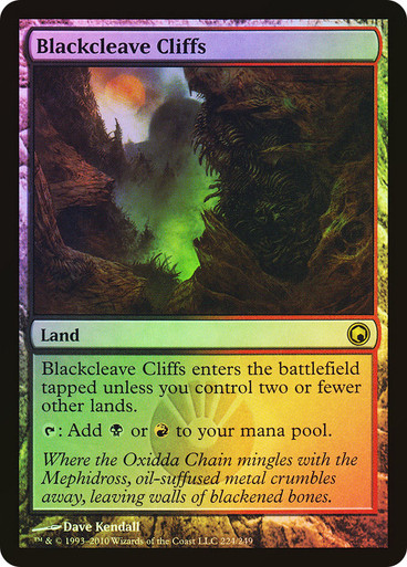 Blackcleave Cliffs | Scars of Mirrodin | Star City Games