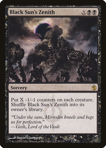 Black Sun's Zenith | Mirrodin Besieged | Star City Games