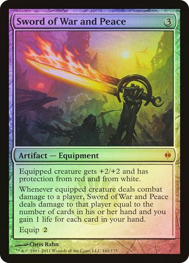 Sword of War and Peace アーティストプルーフ Sword of War and Peace | New Phyrexia - Japanese | Star City Games