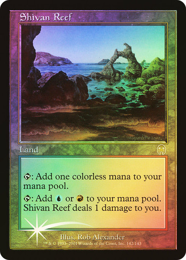 シヴの浅瀬 Shivan Reef Foil Foil】《シヴの浅瀬/Shivan Reef》[M15] 土地R | 日本最大級 MTG