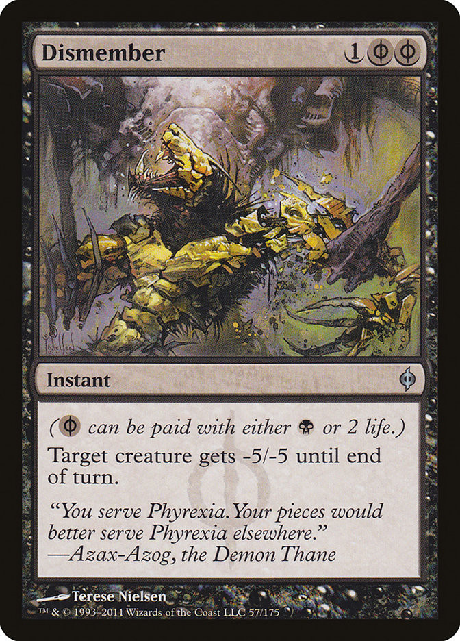 MTG Dismember - New Phyrexia #057 | eBay