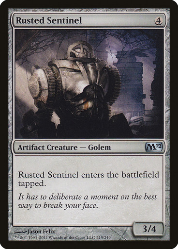 MTG レアカード 色々 Rusted Sentinel | Magic 2012 | Star City Games