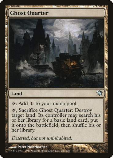 幽霊街/Ghost Quarter DIS英語foil Ghost Quarter | Innistrad | Star City Games