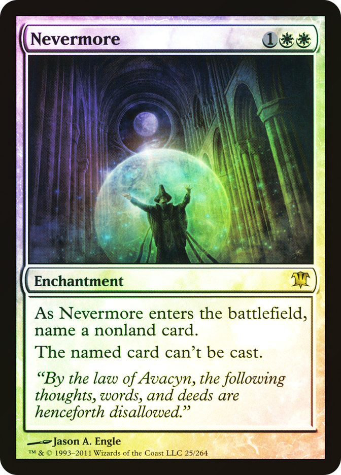 MTG FOIL Nevermore - Innistrad #025 | eBay