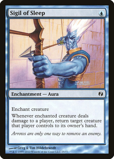 MTG 眠りの印形 / Sigil of Sleep UDS 英語 Foil Sigil of Sleep | Duel Decks: Venser vs. Koth | Star City Games