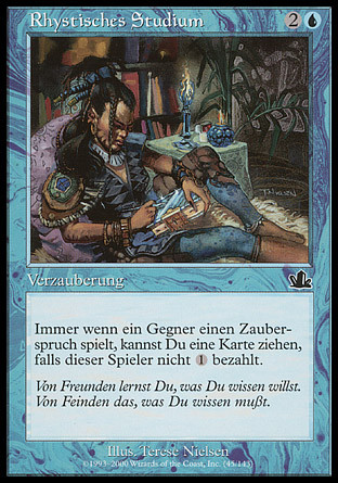 Rhystic Study | Prophecy - German | Star City Games