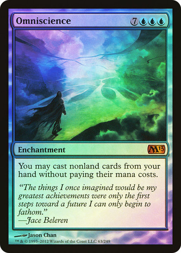 全知/Omniscience  M13英語foil 全知 [M13] Foil 【BIGWEB | MTG】日本最大級の激安カードゲーム