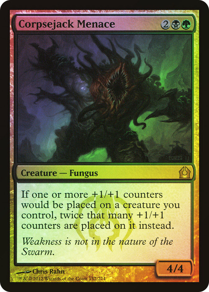 mtg menace cards How would you deal with this if it was put on a card with menace? : r/mtg twice that many +1/+1 counters are put on it instead. Magic the Gathering Trading Card