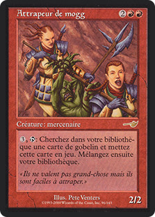 MTG モグ捕り人　Moggcatcher 英語foil Moggcatcher__08378.1590612137.