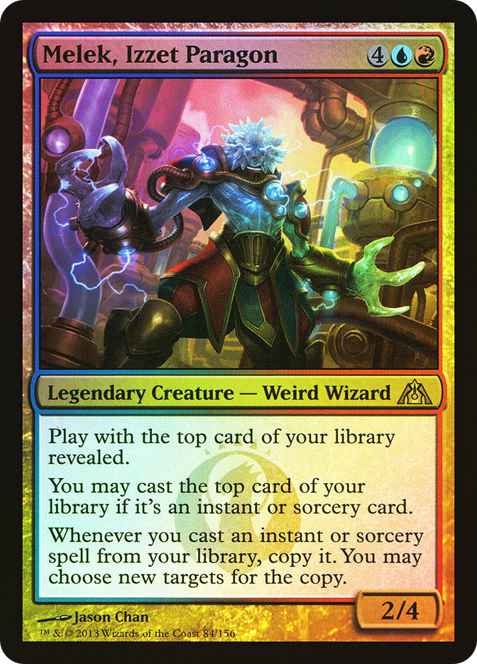 MTG FOIL Melek, Izzet Paragon - Dragon's Maze #084 | eBay