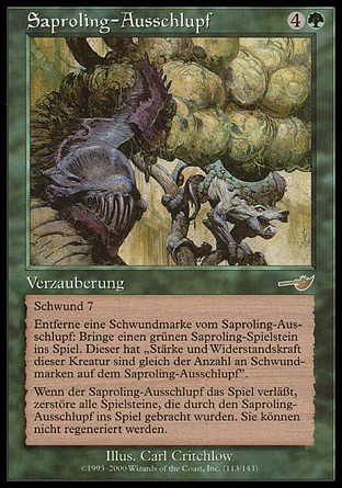 Saproling Burst | Nemesis - German | Star City Games
